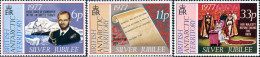 163418 MNH ANTARTIDA BRITANICA 1977 25 ANIVERSARIO DE LA ASCENSION AL TRONO DE ISABEL II - Unused Stamps