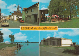 D-64560 Riedstadt - Leeheim - Ansichten - Ausflugslokal - Angler -Hauptstraße - Cars - VW Golf - Sporthalle - Nice Stamp - Griesheim