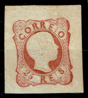 Portugal, 1856/8, # 13d, Tipo VII, Com Certificado, MH - Unused Stamps