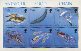 32328 MNH ANTARTIDA BRITANICA 1994 CADENA ALIMENTARIA EN LA ANTARTIDA - Neufs