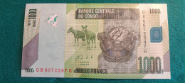 CONGO 1000 FRANCS 2013 - República Del Congo (Congo Brazzaville)