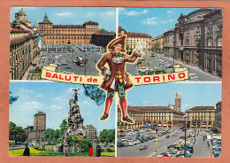TORINO - PIEMONTE - MULTIVUES - ECRITE - Mehransichten, Panoramakarten