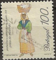 PORTUGAL 1995 19th-century Itinerant Trades - 100e. - Mussels Seller FU - Used Stamps