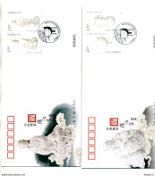 A51990)China FDC 4406 - 4409 Paare - 2010-2019