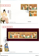 A52023)China FDC 4450 - 4452 + Bl 189 - 2010-2019