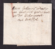 340/40 - Lettre Précurseur 1705  ANTWERPEN Vers BRUXELLES - Marque Verticale à La Craie (transport Par Messager) - 1621-1713 (Spanische Niederlande)