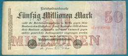 50000000 Mark 25.7.1923 Serie 16 P - 50 Millionen Mark
