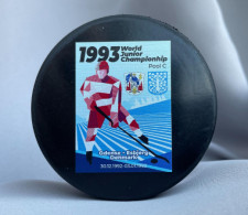 Ice Hockey - Souvenir Puck IIHF World Championship 1993 Div.C U20 Denmark. - Otros & Sin Clasificación