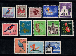 Afrique Du Sud 1961 Mi. 287-299 Neuf ** 100% Faune, Oiseaux, Fleurs - Neufs