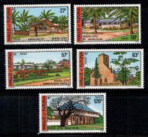 Wallis Et Futuna 1977 Mi. 292-296 Sans Gomme 100% Bâtiments, Vues - Unused Stamps