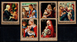 Burundi 1970 Mi. 679-84 A Neuf ** 100% Vierge à L'Enfant,Peintures - Unused Stamps
