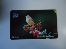 THAILAND USED  CARDS PIN 108  BIRDS BIRD - Songbirds & Tree Dwellers