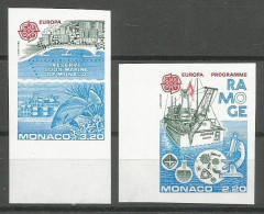 Monaco Yvert 1520/21 Série Complète Non-Dentelée NSC / MNH / ** Europa 1986 - 1986