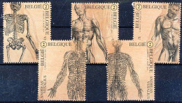 TIMBRE  ZEGEL STAMP  BELGIQUE ANDREAS VESALIOS 4416-4420  XX - 2013-... Koning Filip