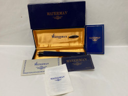 PENNA STILOGRAFICA WATERMAN IDEAL PARIS PENNINO ORO 18K 750 GOLD CON SCATOLA. - Schreibgerät