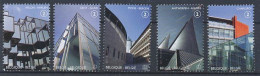 TIMBRE  ZEGEL STAMP  BELGIQUE LES BATIMENTS 4160-4164  XX - 2013-... Koning Filip