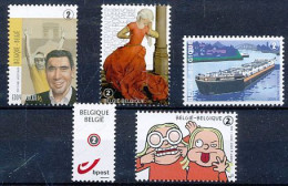 TIMBRE  ZEGEL STAMP  BELGIQUE PETIT LOT 5 X VALEURS CONSTANTES XX - 2013-... Koning Filip