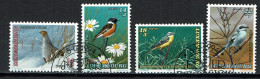 Luxembourg 1994 - YT 1303/1306 - Endangered Birds, Oiseaux Menacés - Usados