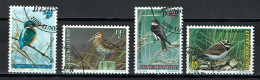 Luxembourg 1993 - YT 1280/1283 - Endangered Birds, Oiseaux Menacés - Used Stamps