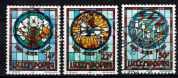 Luxembourg 1992 - YT 1252/1254 - The 150th Anniversary Of Posts And Telecommunications - Oblitérés
