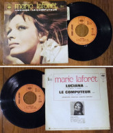 RARE French SP 45t RPM BIEM (7") MARIE LAFORET «Luciana» (Lang, 1970) - Collectors