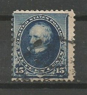 USA Scott #227 Used 1890 - Ongebruikt