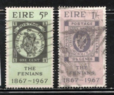 IRELAND Scott # 238-9 Used - Centenary Of Fenian Rising B - Used Stamps