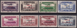 Alexandretta 1938 Sc C1-8 Alexandrette Yt PA1-8 Air Post Set Most MLH* - Unused Stamps
