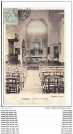 Carte De GARGES  Intérieur De L' église ( Colorisée ) ( Recto Verso ) - Garges Les Gonesses