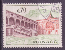 Monaco 1960-65 Y&T N°548A - Michel N°778 (o) - 70c Cour D'honneur Du Palais - Used Stamps