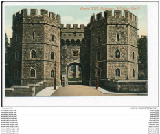 HENRY  VIII  GATEWAY WINDSOR CASTLE  ( Valentine's Séries )   ( Recto Verso ) - Windsor Castle