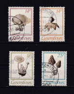 LUXEMBOURG 1991 TIMBRE N°1217/20 OBLITERE CHAMPIGNONS - Usados