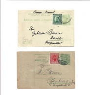 YUGOSLAVIA - SERBIA CROATIA - POSTAL HISTORY STATIONERY LOT - Cartas & Documentos