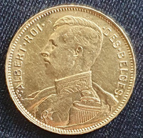 Belgium 20 Francs 1914 (Gold) - 20 Frank (goud)