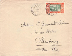 A. O. F. - MAIL 1938 DAKAR - STRASBURG / 650 - Covers & Documents