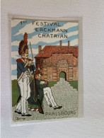 1er Festival Erckmann Chatrian - Phalsbourg