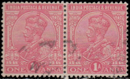 Inde Anglaise 1911. ~ YT 77 Paire - 1 A. George V - 1911-35 King George V