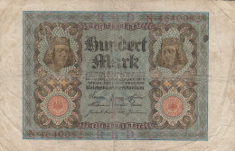 BANCONOTA GERMANIA 100 VF (HB485 - 100 Mark