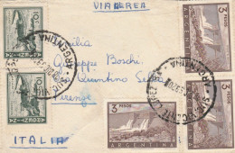 LETTERA ARGENTINA DIRETTA FIRENZA VIA AEREA 1959 (HB185 - Brieven En Documenten