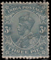 Inde Anglaise 1911. ~ YT 79 - 3 P. George V - 1911-35 King George V