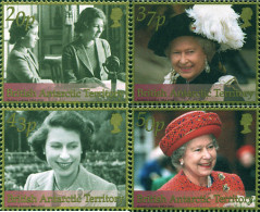 98687 MNH ANTARTIDA BRITANICA 2002 50 ANIVERSARIO DEL ACCESO AL TRONO DE LA REINA ISABEL II - Ungebraucht