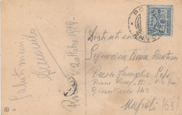 CARTOLINA VIAGGIATA VATICANO ROMA 1929 C.25  (HC631 - Lettres & Documents