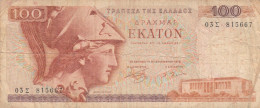 BANCONOTA GRECIA 100 VF (HC1911 - Grèce