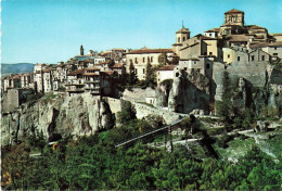 ESPAGNE - Cuenca - Maisons Suspendus  Et Vue Partielle - Colorisé - Carte Postale - Cuenca