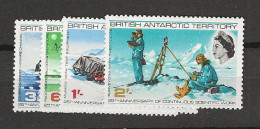 1963 MNH British Antactic Territory, Mi 20-23 Postfris** - Ungebraucht