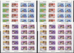 K0171 Imperf,Perf 2007 Guinea African Child'S Day Organizations !!! 20Set Mnh - Refugees