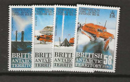 1988 MNH British Antactic Territory, Mi 148-51 Postfris** - Ungebraucht
