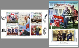 GUINEA REP. 2023 MNH Winston Churchill Tehran Conference M/S+S/S – OFFICIAL ISSUE – DHQ2350 - Sir Winston Churchill