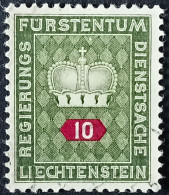 Liechtenstein Service 1950 - YT N°36 - Oblitéré - Oficial