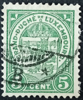 Luxembourg 1907-19 - YT N°92 - Oblitéré - 1907-24 Wapenschild